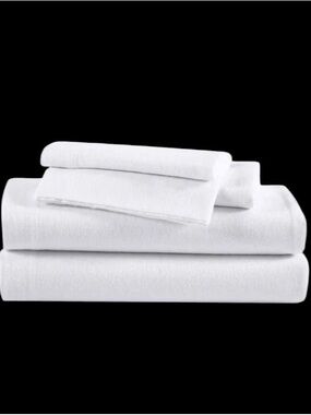 Cotton sheet set King White NWT